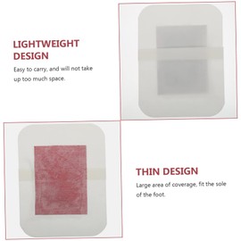 KOMBIUDA Pack Foot Pad Stickers Plant Essence Foot Care Patches for Moisturizing Compact