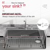 DPZM 28-1/4" x 14-1/4" x 1-1/4" Stainless Steel Sink Rack