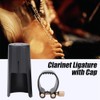 Abrazadera de clarinete de PU, tapa de pl¨¢stico, conveniente para