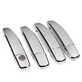 Chrome Side Door Handle Cover Trims Fit for 2010-2015 Chevy Cruze 2012-2015 Chevy Sonic 2011-2015 Buick Regal