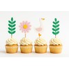 Silly Goose Cupcake Toppers – 12 Pack Multilayer Cardstock Decorations