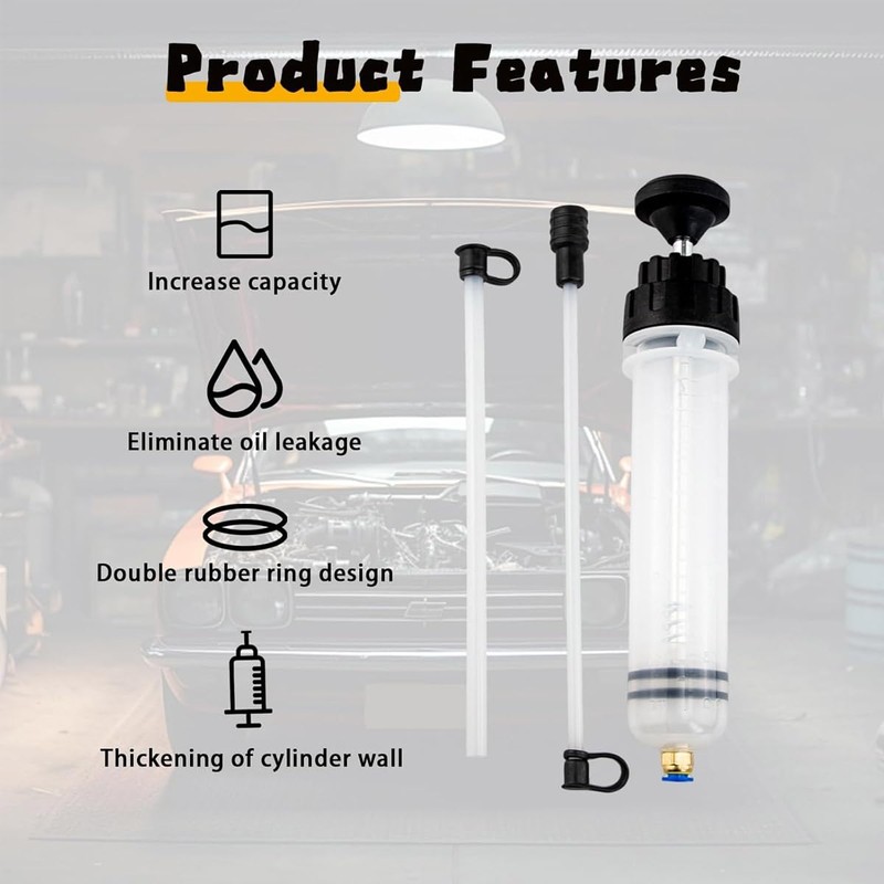 200cc Oil Extractor Pump, Oil Transfer Pump, Fluid Extractor, Fluid
