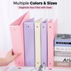 SKYDUE 1 Inch 3 Ring Binder with 8 Tab Dividers