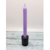 Plain Black Cast Iron Chime Candle Holder for .5" Diameter