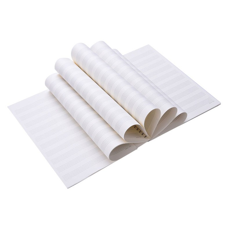 KingPoint Blank Sheet Music Notebook 50 Pages Music Sheet Spiral