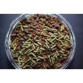 AQUATICBLENDEDFOODS Super Freshwater Shrimp,Snail & Crayfish Food Mix - ABF109 (Veggie & Krill, 6oz)