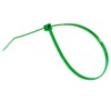 100 Pack of Green Cable Ties - 140mm x 3.6mm