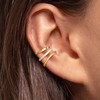 Funsanny Gold Ear Cuffs for Women No Tarnish - Dainty
