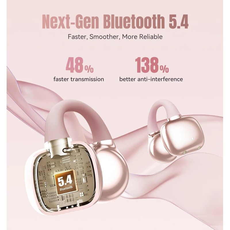 Trymiss K521 Audfonos clip Bluetooth In-ear Mini Corazn Auriculares Con