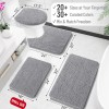 OLANLY Bathroom Rugs 30x20 Extra Soft Absorbent Chenille Bath Rugs