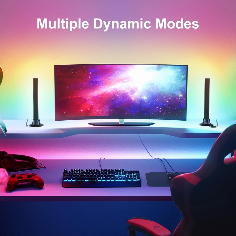 Ustellar RGB Lightbar, Smart Music Sync RGB IC LED Light