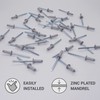 (Pack of 80 pcs) Painted Blind Rivets 4.0 x 12