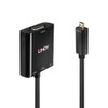 LINDY Micro HDMI (Type-D) to VGA/Audio Active Converter Adapter Cable