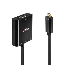 LINDY Micro HDMI (Type-D) to VGA/Audio Active Converter Adapter Cable (Model Number: 38287)
