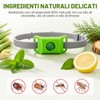 Collare Antiparassitario Cani Naturale - Ciondolo Repellente Pulci
