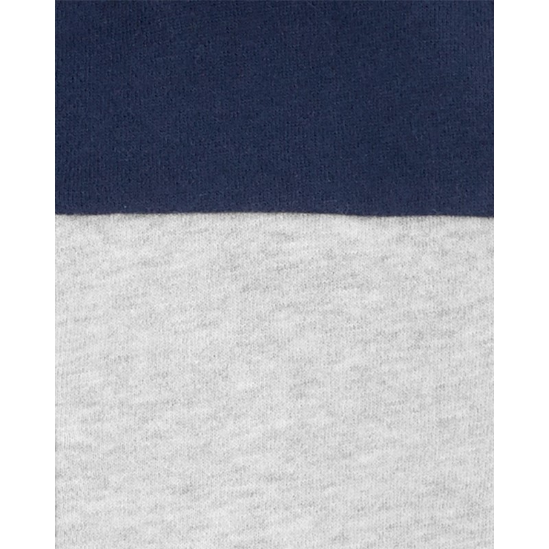 Carter's Cárdigan para bebé y niño, Azul marino Heather Combo,