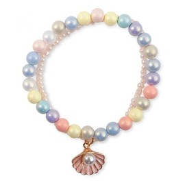 MiFiesta Boutique Pastel Shell Bracelet