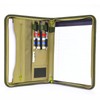 Army OCP Military Notebook Binder with Zippered Padfolio Organizer and