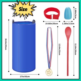 43Pcs Outdoor Giant Tic Tac Toe Bean Bag Toss Games for Kids Adults Family,Large Potato Sack Race Bags Outside Lawn Yard Backyard Carnival Field Day Game, Beach Picnic Camping Birthday Party Games