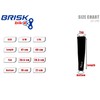 Brisk cycling arm warmer sleeve soft shell thermal Black compression