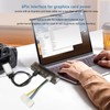 Laptop Video Card Dock Express Card Interface 6Pin 8Pin Power