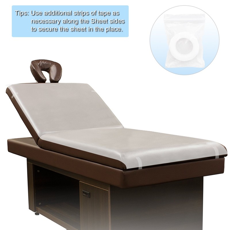WANPOOL Disposable Waterproof Oil-Resistant Massage Table Cover Sheet – 10