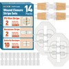 AZEN 14 Pack Emergency Wound Closure Strips, Butterfly Bandages, Emergency