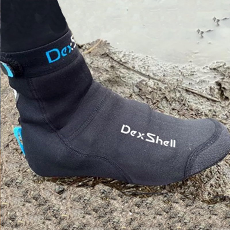 DexShell Heavy Duty Neoprene Water Resistant Cycling Overshoes - L