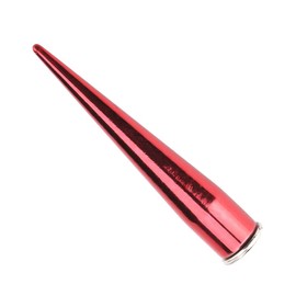 10 Pcs Punk Spikes Spikes for Clothing, Spike and Studs Silver Cone Spikes Punk Bullet Large Leather Rivets for Leather DIY Craft Projects Clothing Decor 7mm(red)