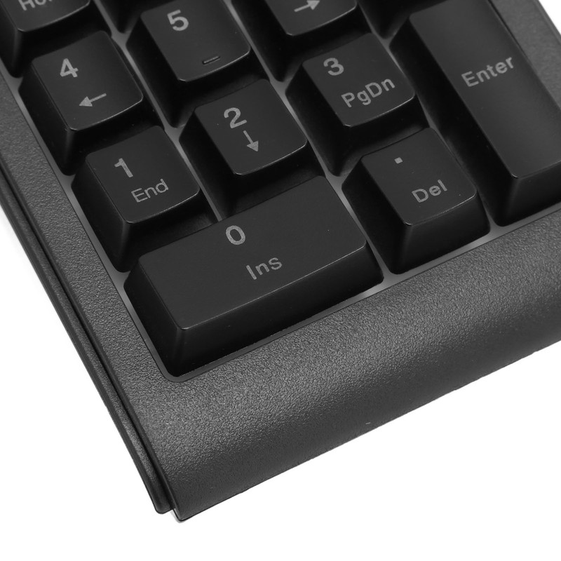 USB Wired Numeric Keypad 19 Keys Number Pad Waterproof RGB