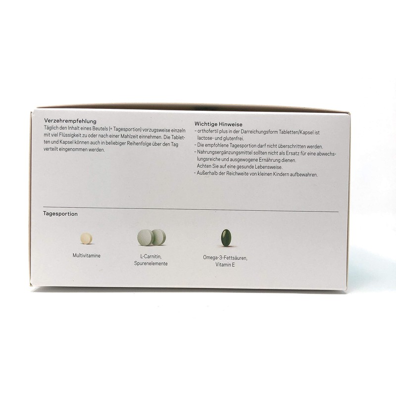 Orthomed Orthofertil Plus Tablets / Capsules 30 Daily Servings