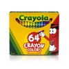 Crayola 6 Pack 64 Ct Crayons (52-0064), Assorted