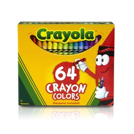 Crayola 6 Pack 64 Ct Crayons (52-0064), Assorted