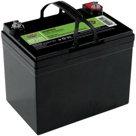 Interstate Batteries 12V 35AH Sealed Lead Acid (SLA) AGM Deep Cycle Battery (DCM0035) Insert Terminals