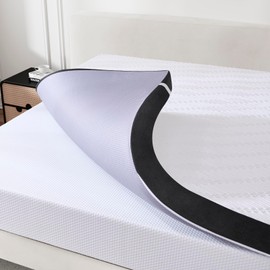 Vastlally Firm Mattress Topper 3 Inch Full Size Memory Foam Mattress Topper with Removable Washable Cover，High Density Cooling Pad Pressure Relief Bed Topper