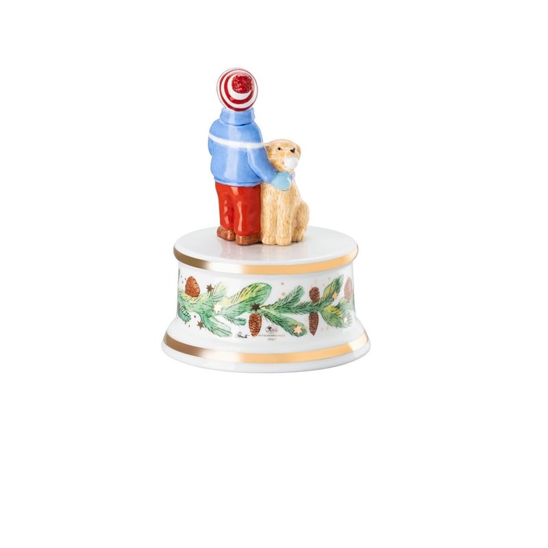 Hutschenreuther Christmas Collection 2025 Christmas Games Music Box Small Height