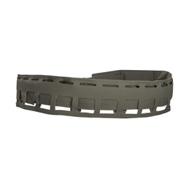 Tasmanian Tiger TT Molle Hyp Belt Low Profile Extremely Flat Lightweight Tactical Hypalon Warrior Belt Deployment & Service Belt Weapon Belt (Olive, M (145 cm)), olive