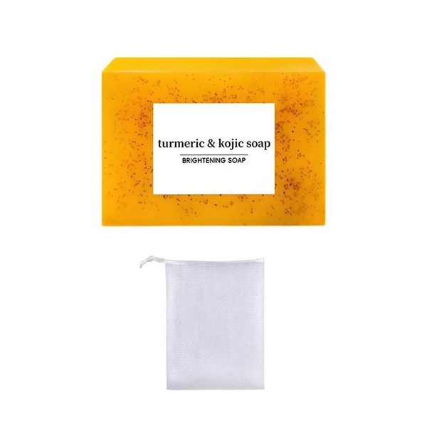 Kojic Turmeric Face Soap, Kojic Soap, Face Cleansing Soap, Turmeric