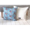 DDintex Floret LONDON Cushion Cover Statelly Bouquet Blue 45x45cm [With