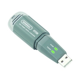 General Tools HT08 Mini USB Temperature Humidity Data Logger
