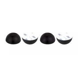 Vinyl Provisions Hi-Fi Audio Silicone Hemisphere Isolation Pads Feet (4 Pack) - 1.25"