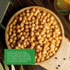 Jiva Organic Raw Chickpeas (Whole Garbanzo Beans) 4 LB Large