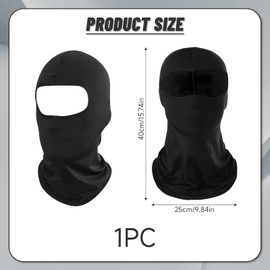 Balaclava Ski Mask with UV Protection - Multifunctional Scarf for Motorcycle, Summer Neck, Breathable, Comfortable, for Men and Women, Ideal for Outdoor Sports, Skiing, Motorcycling and Cycling,