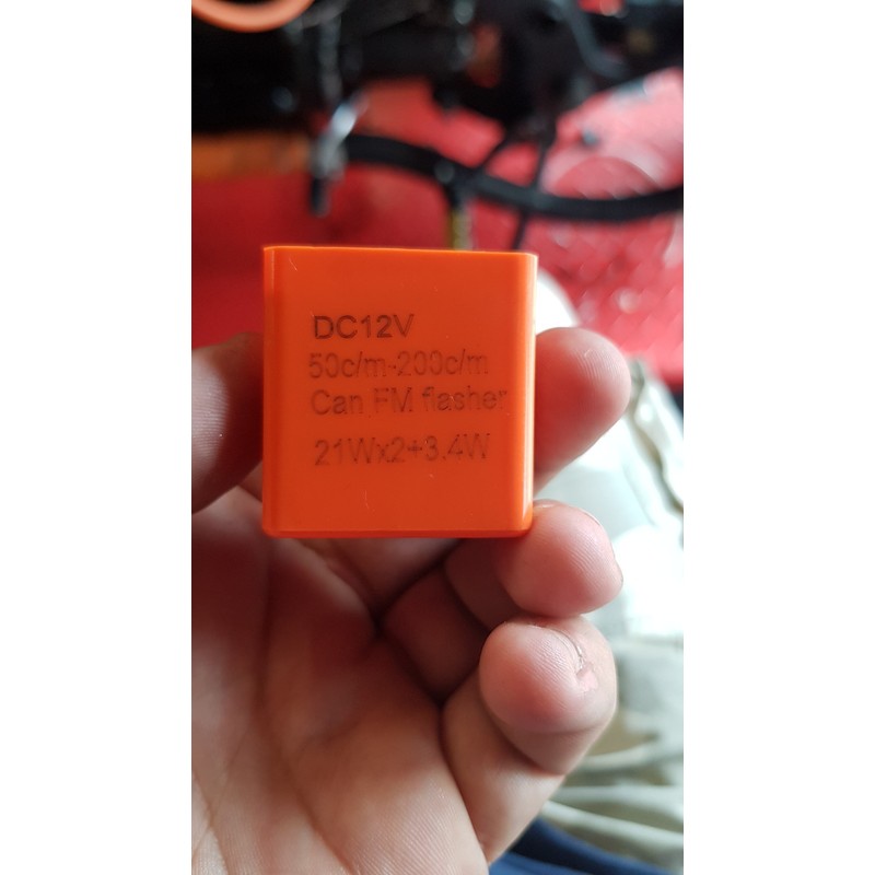 PURETEK Motorcycle Motorbike 2 Pin Speed LED Indicator Flasher Relay