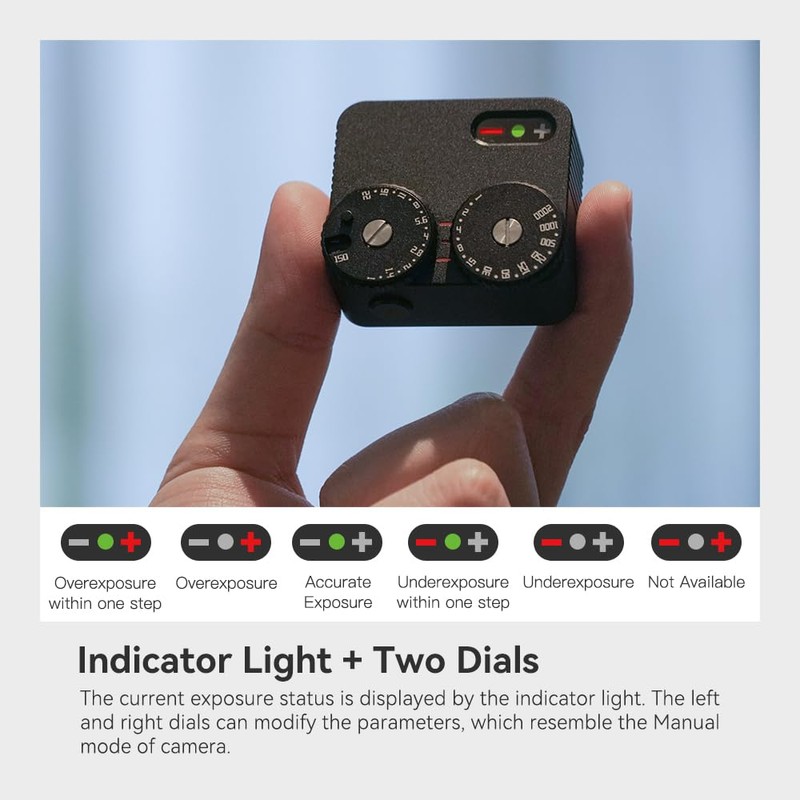 TTArtisan Upgrade Light Meter II Generation Two Disc Light Meter