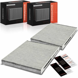 Frankberg 2x Cabin Air Filter Pollen Filter with Activated Carbon Compatible with Golf IV 1J1 Golf IV 1J5 Polo 6N1 Polo 6N2 Polo 6V2 Polo 6V5 Octavi.a I 1U2 Replace# CUK2882