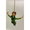 Gisela Graham Resin Peter Pan Flying Figurine 11 Centimeter Festive Decoration