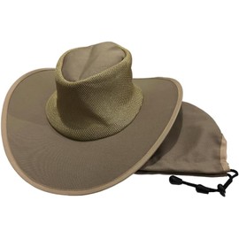 Sombrero Plegable Unisex de Nylon Transpirable con Malla – Protección Solar UPF, Ajuste Elástico, Ligero y Compacto, Ideal para Viajes, Camping, Senderismo y Actividades al Aire Libre
