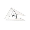 Pacific Arc Adjustable Acrylic Triangle 8 in. (52466)