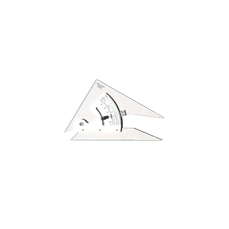 Pacific Arc Adjustable Acrylic Triangle 8 in. (52466)